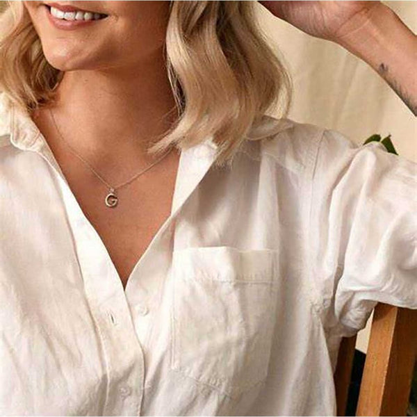 Hot Diamonds Love Letters Micro 'G' Necklace