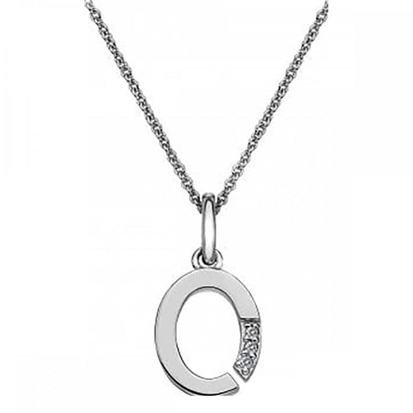 Hot Diamonds Love Letters Micro 'O' Necklace