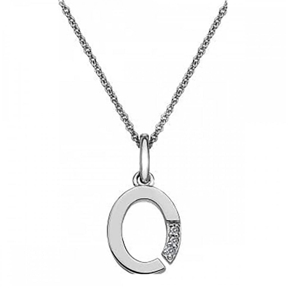 Hot Diamonds Love Letters Micro 'O' Necklace