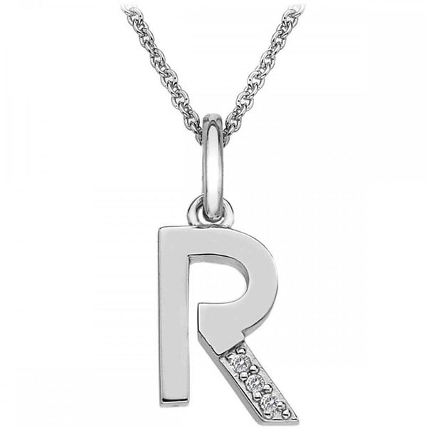 Hot Diamonds Love Letters Micro 'R' Necklace