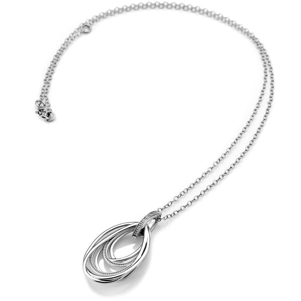 Hot Diamonds Most Loved Interlocked Necklace