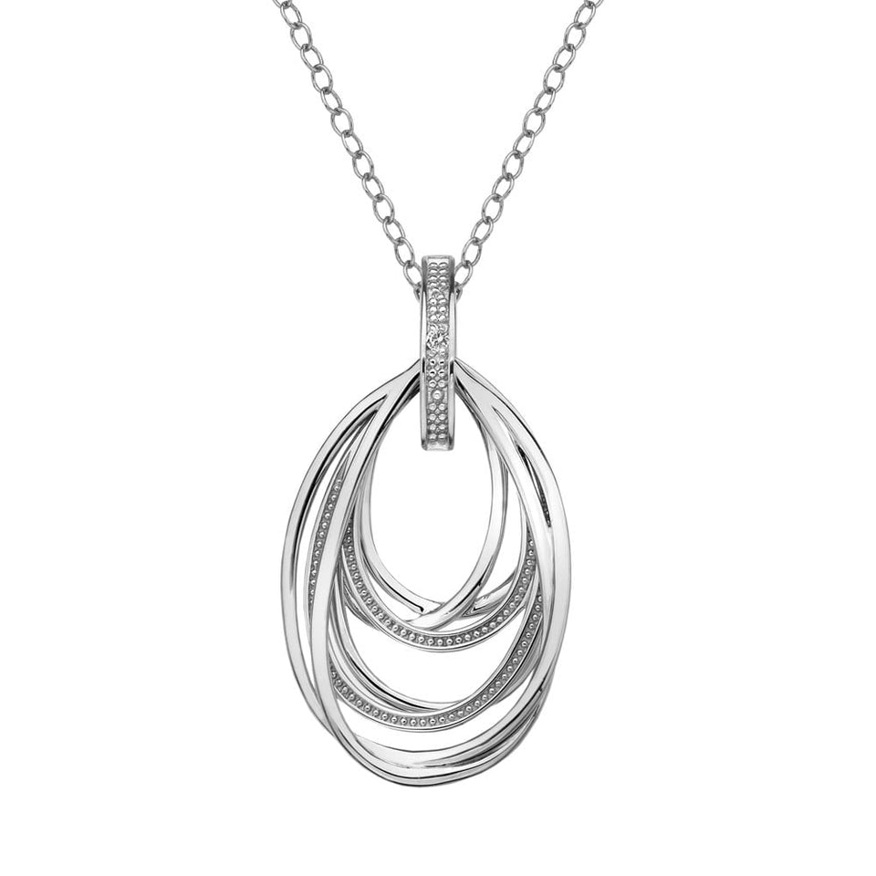 Hot Diamonds Most Loved Interlocked Necklace