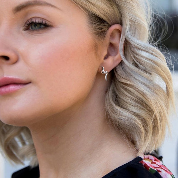 Hot Diamonds Most Loved Sensual Spiral Earrings