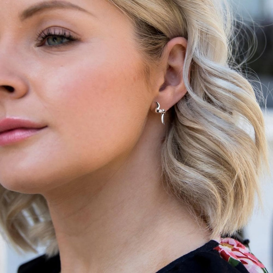 Hot Diamonds Most Loved Sensual Spiral Earrings