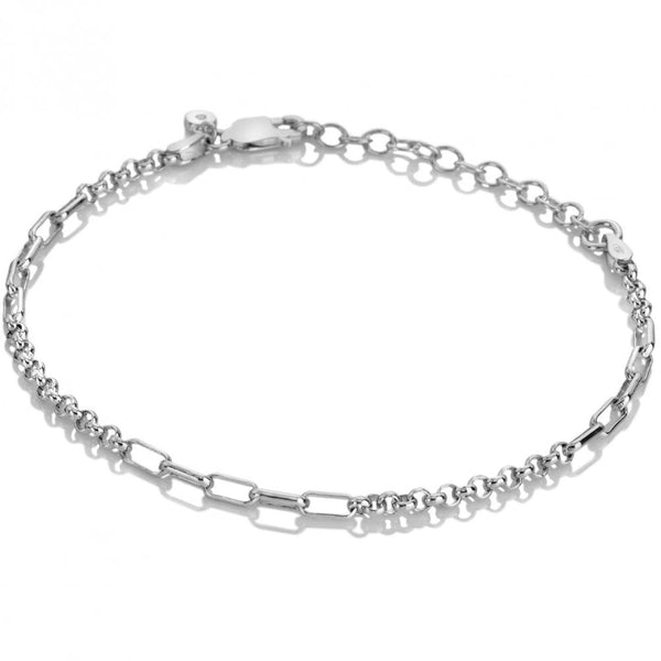 Hot Diamonds Multi Link Sterling Silver Bracelet