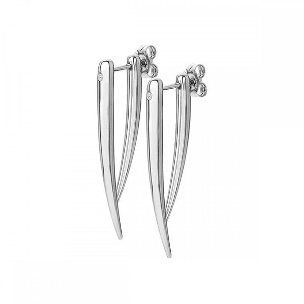 Hot Diamonds Reflect Stone Set Statement Earrings