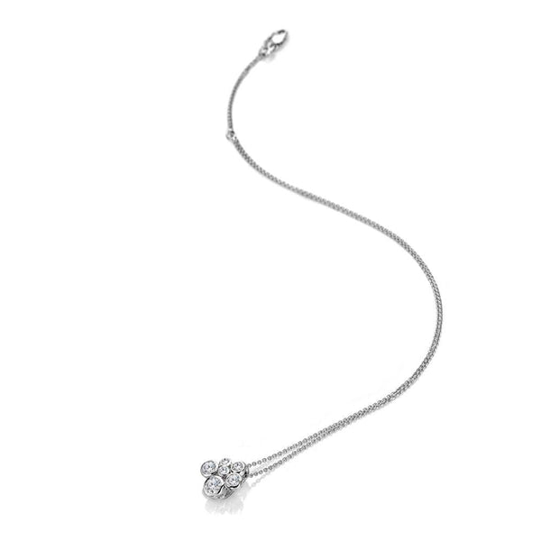 Hot Diamonds Tender Clustered Topaz Necklace