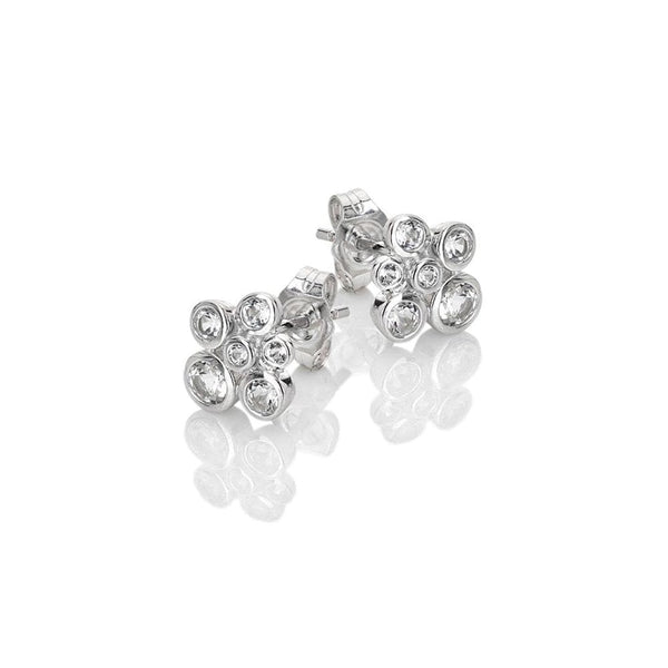 Hot Diamonds Tender Clustered Topaz Stud Earrings