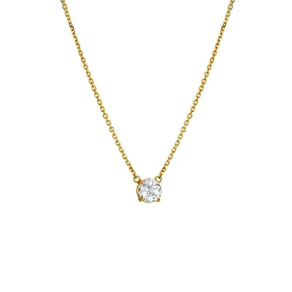 Hot Diamonds Tender Gold Plated Solitaire Necklace