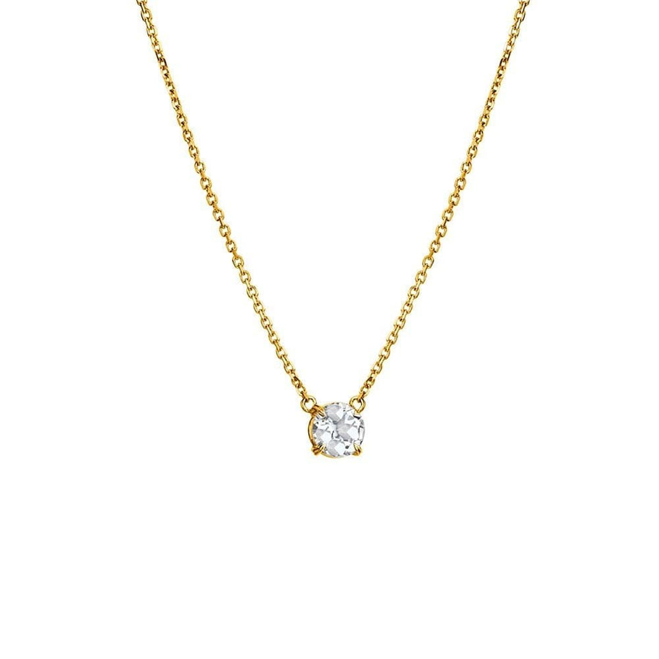 Hot Diamonds Tender Gold Plated Solitaire Necklace