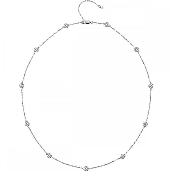 Hot Diamonds Tender Multi Stone Intermittent Topaz Necklace -45cm