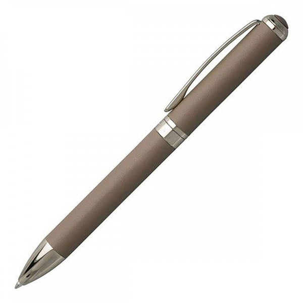 Hugo Boss Ladies Taupe Leather Pen, Pouch & Keyring Giftset