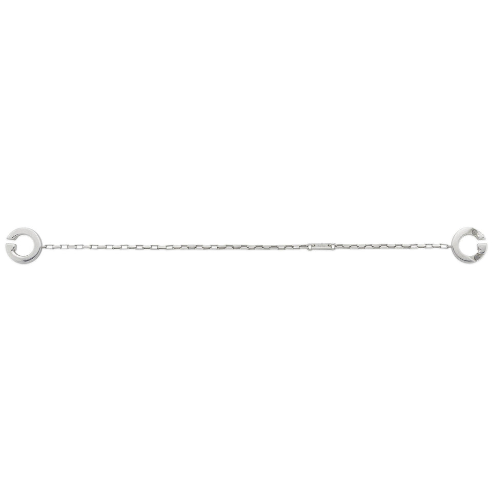 Gucci Interlocking G Connector Clasp Bracelet