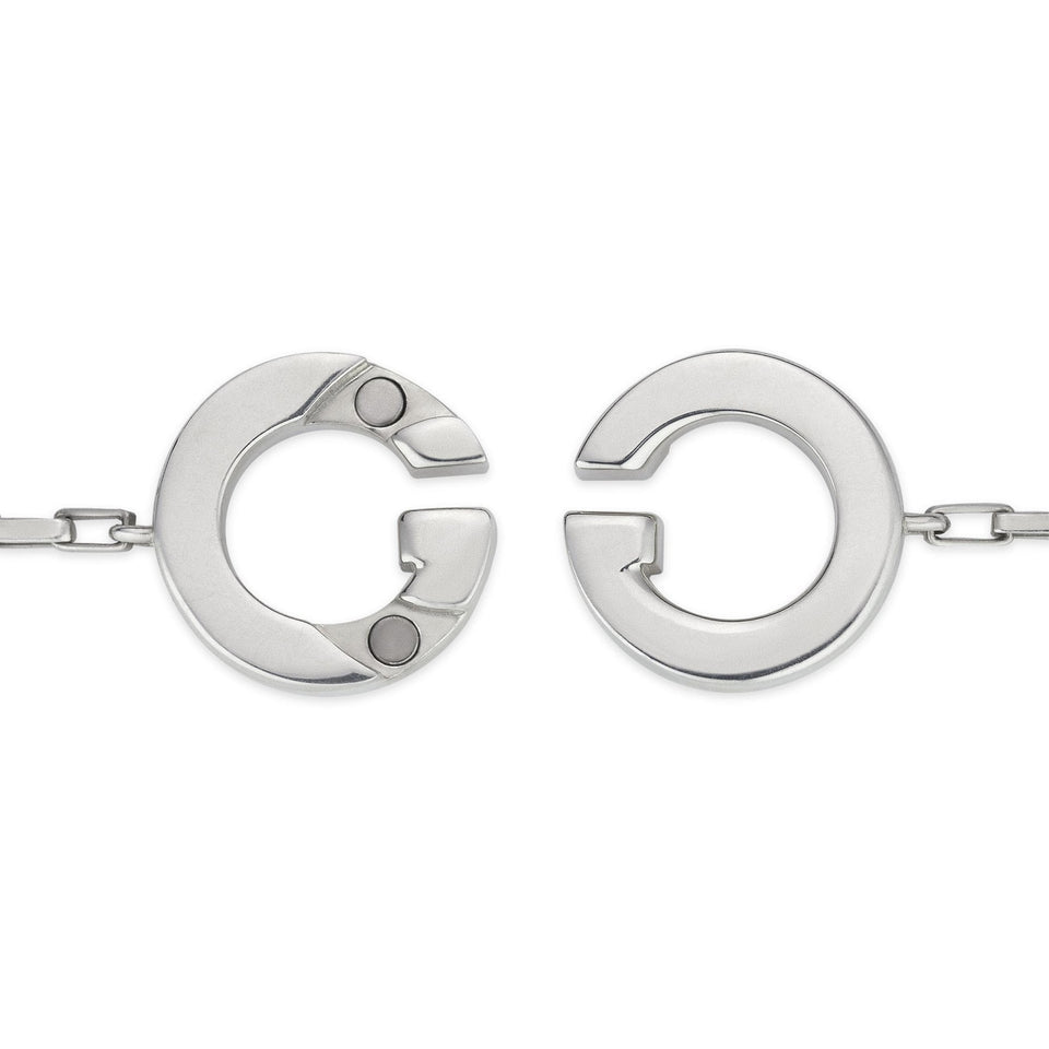 Gucci Interlocking G Connector Clasp Bracelet