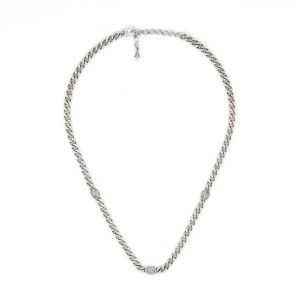 Gucci Interlocking G Sterling Silver Chain
