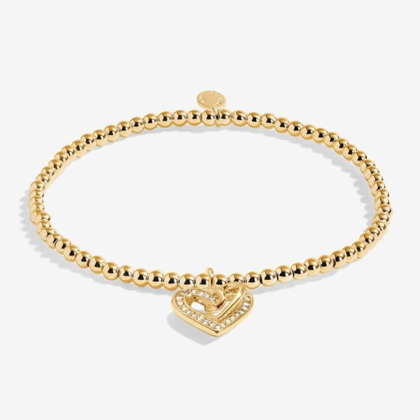 Joma Jewellery A Litle 'Forever Thankful You're My Friend' Bracelet in Gold Plating