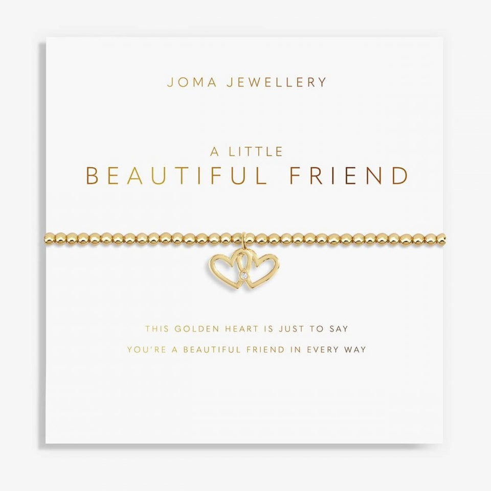 Joma Jewellery A Little A Little 'Gold Beautiful Friend' Bracelet 'Gold Beautiful Friend' Bracelet