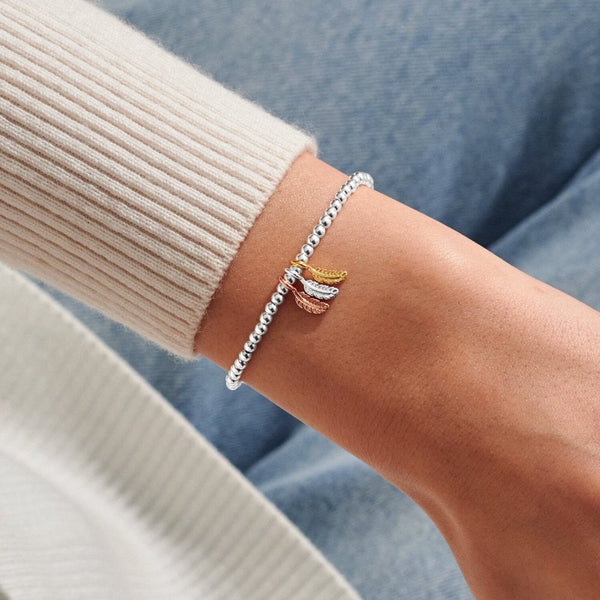 Joma Jewellery A Little Charmed Moments 'Feathers Appear When Loved Ones Are Near' Bracelet