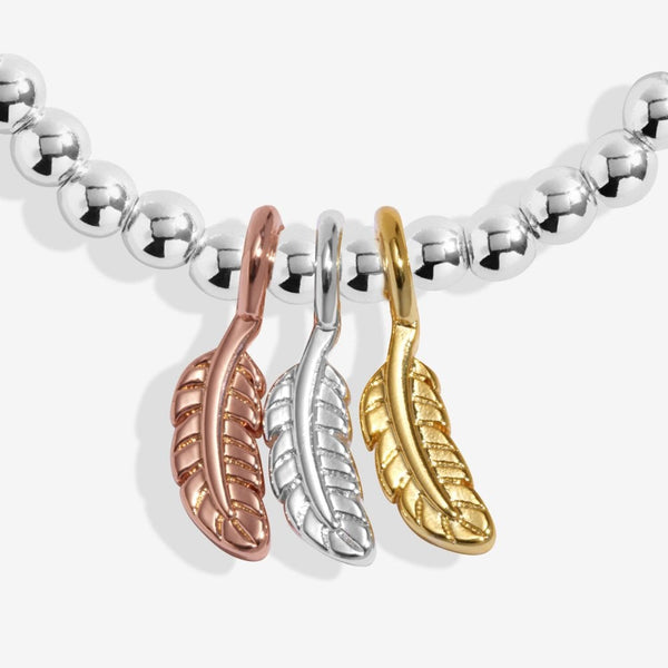 Joma Jewellery A Little Charmed Moments 'Feathers Appear When Loved Ones Are Near' Bracelet