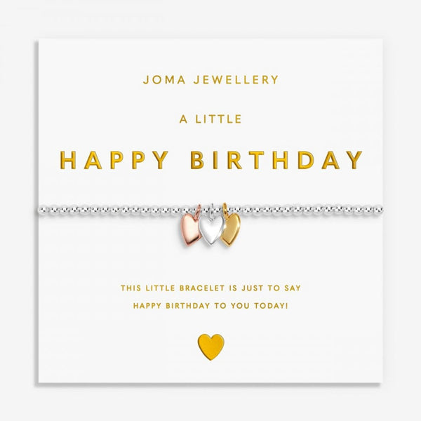 Joma Jewellery A Little Charmed Moments 'Happy Birthday' Bracelet