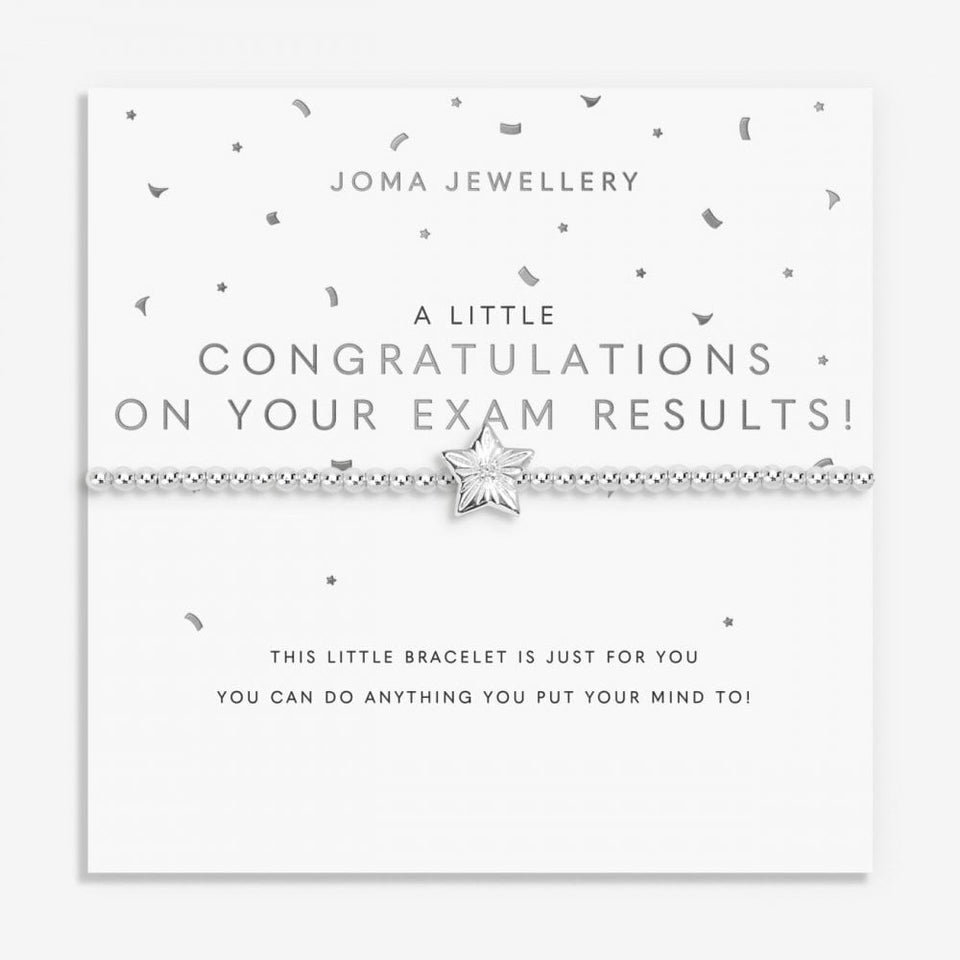 Joma Jewellery A Little 'Congratulations On Your Exam Results!' Bracelet