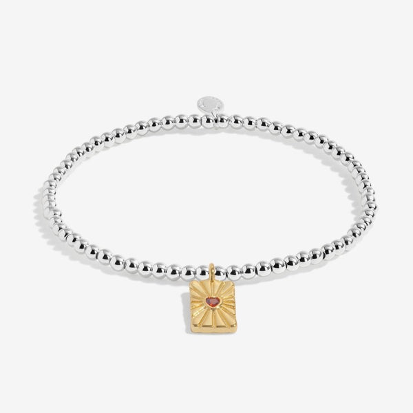 Joma Jewellery A Little 'Everything Happens For A Reason' Bracelet in Gold Plating