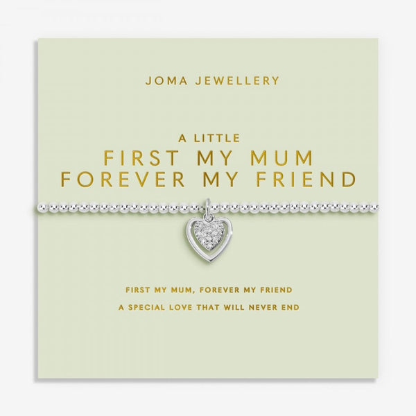 Joma Jewellery A Little 'First My Mum Forever My Friend' Bracelet