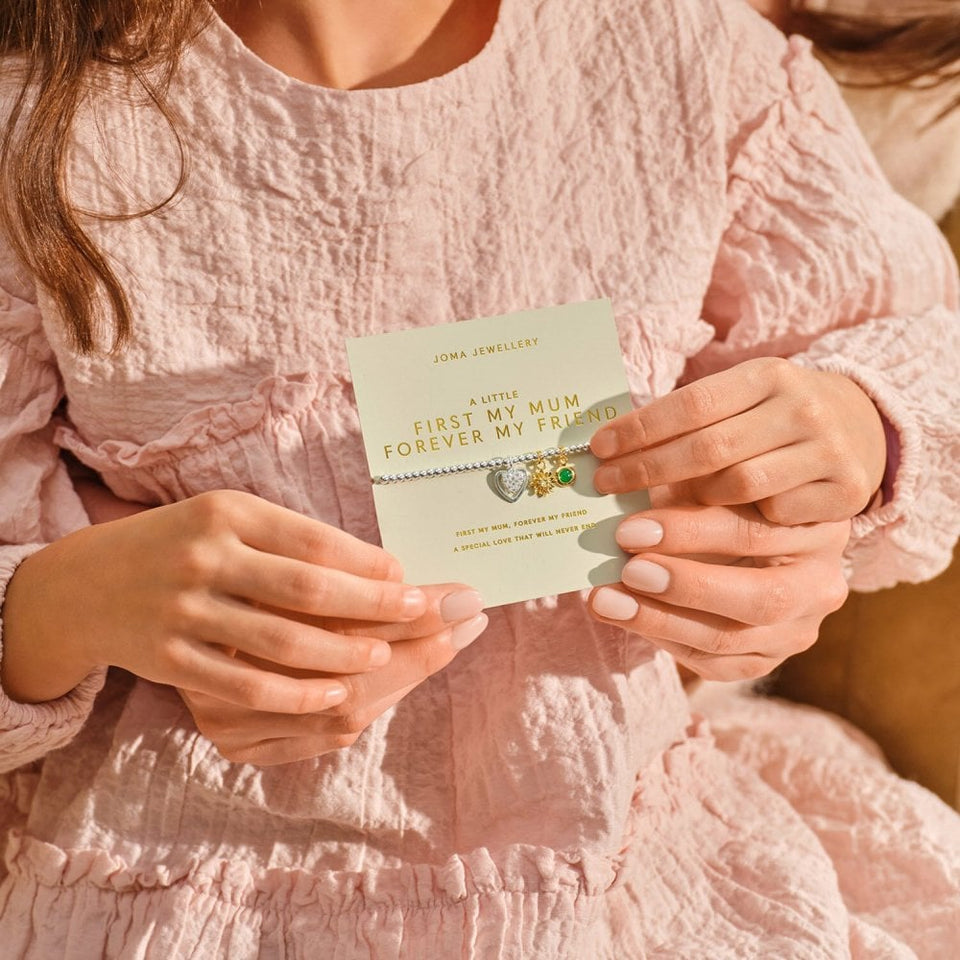 Joma Jewellery A Little 'First My Mum Forever My Friend' Bracelet
