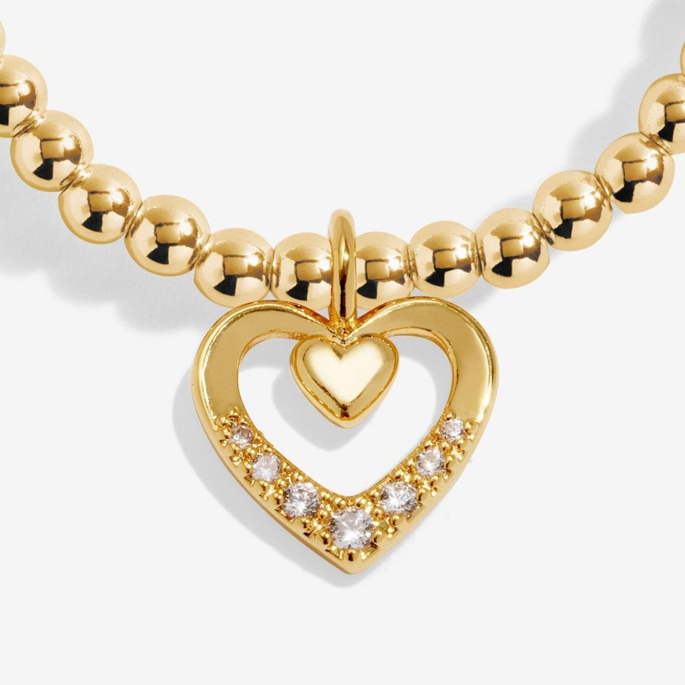 Joma Jewellery A Little Gold 'Happy Mother's Day' Bracelet