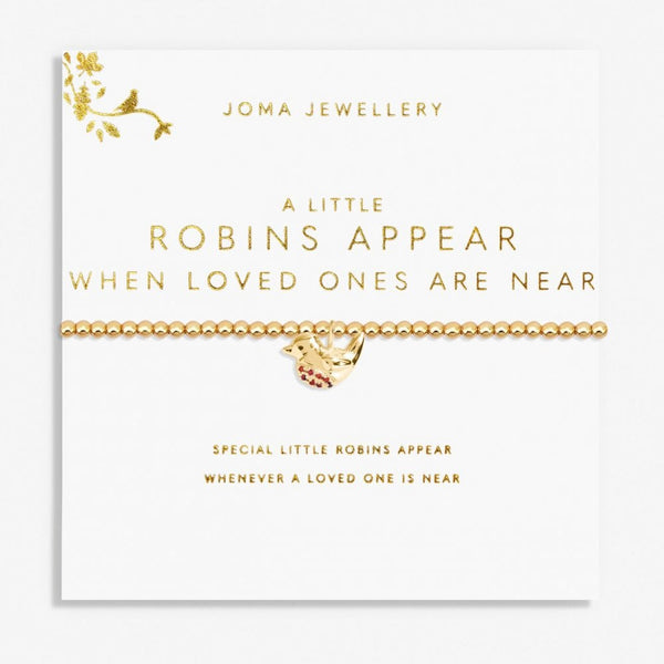 Joma Jewellery A Little Gold 'Robins will Appear when Loves Ones are Near'