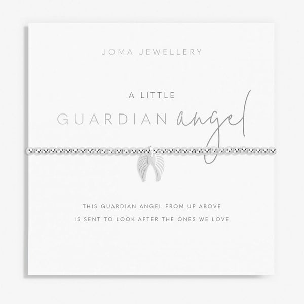 Joma Jewellery A Little 'Guardian Angel Wings' Silver Bracelet