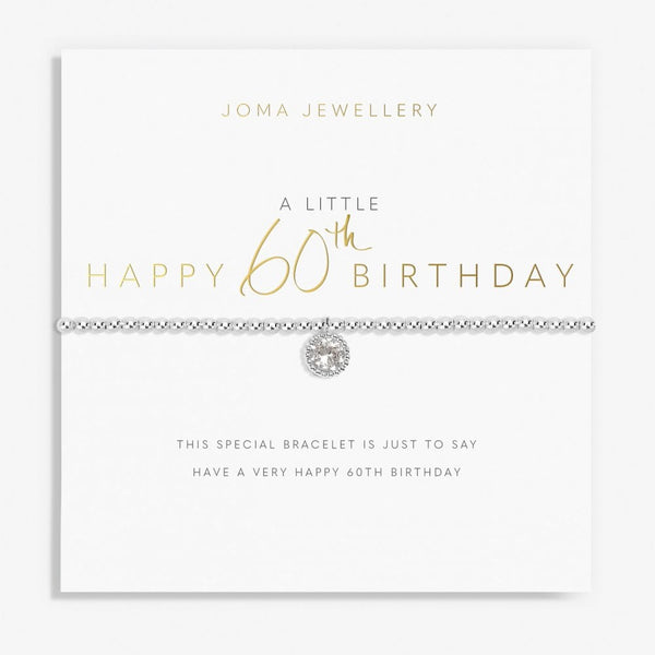 Joma Jewellery A Little 'Happy 60th Birthday' Bracelet