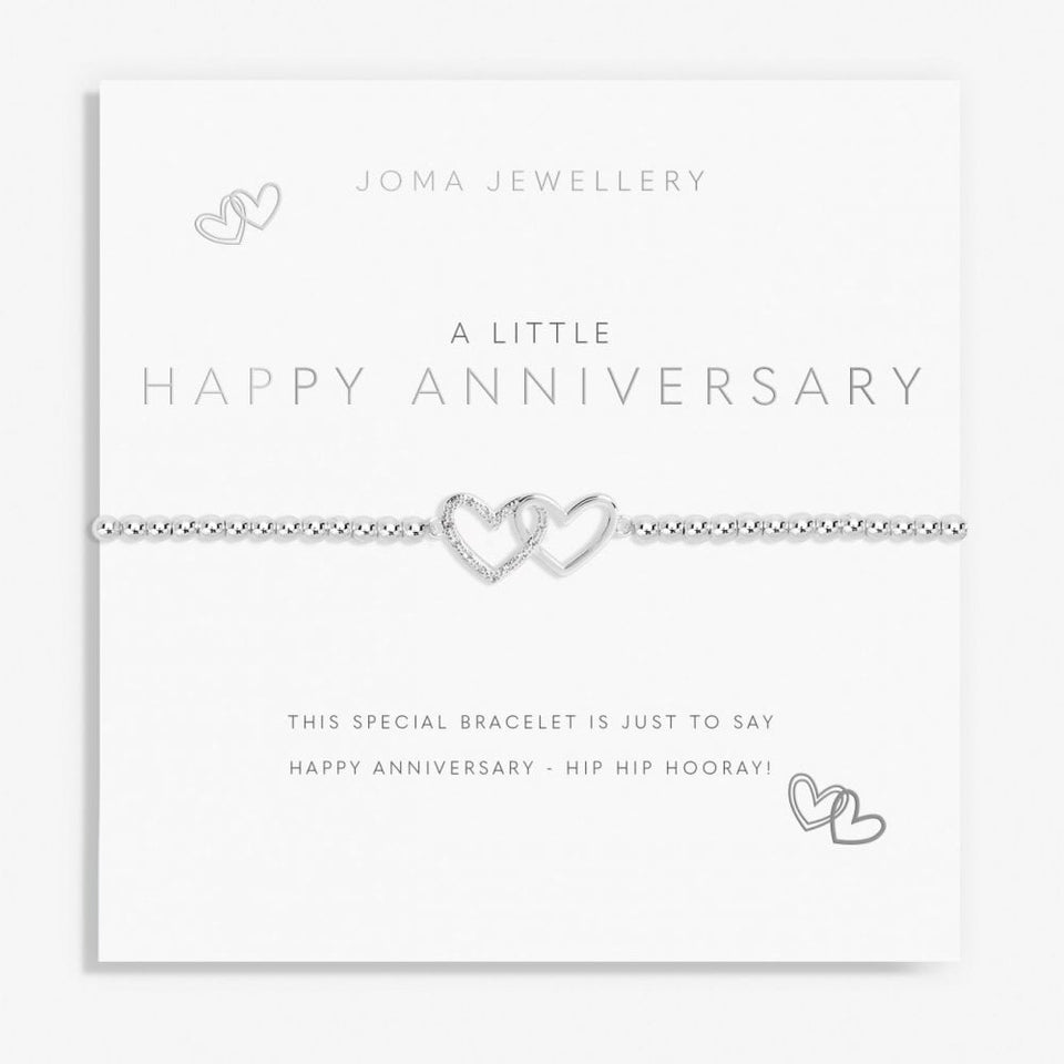 Joma Jewellery A Little 'Happy Anniversary' Bracelet