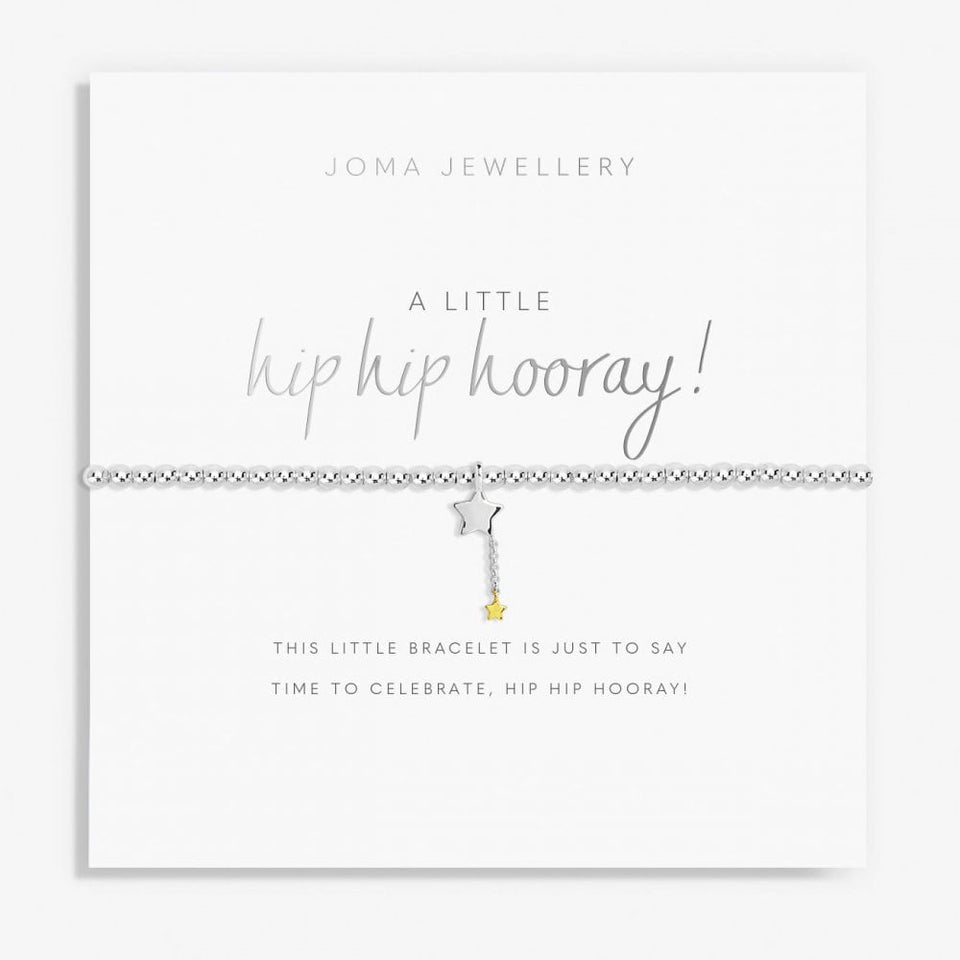 Joma Jewellery A Little 'Hip Hip Hooray' Bracelet
