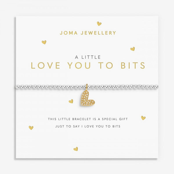 Joma Jewellery A Little 'Love You To Bits' Bracelet