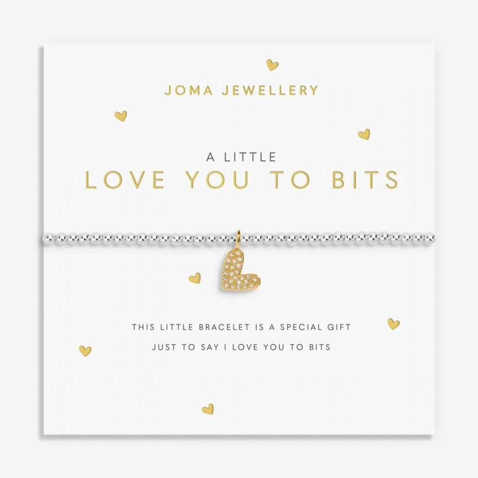 Joma Jewellery A Little 'Love You To Bits' Bracelet