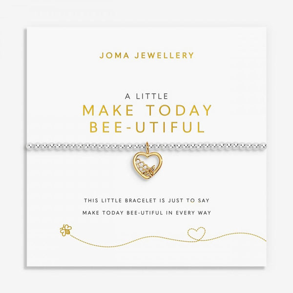 Joma Jewellery A Little 'Make Today Bee-Utiful' Bracelet