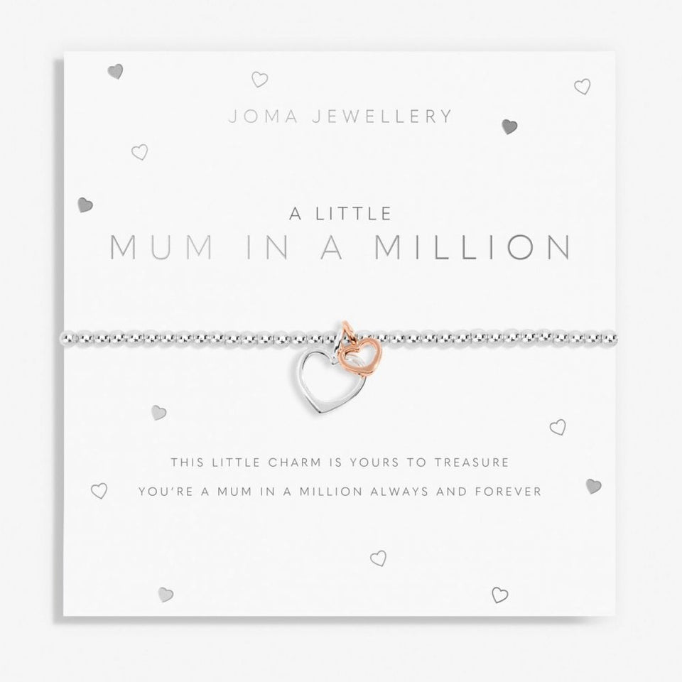 Joma Jewellery A Little 'Mum in a Million' Bracelet