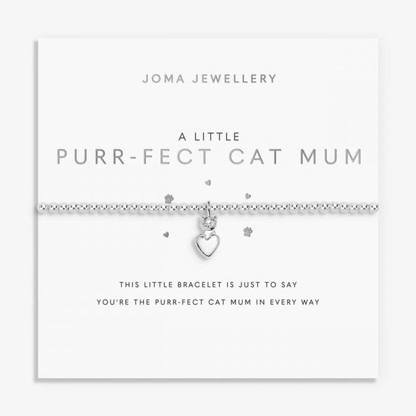 Joma Jewellery A Little 'Purr-Fect Cat Mum' Bracelet