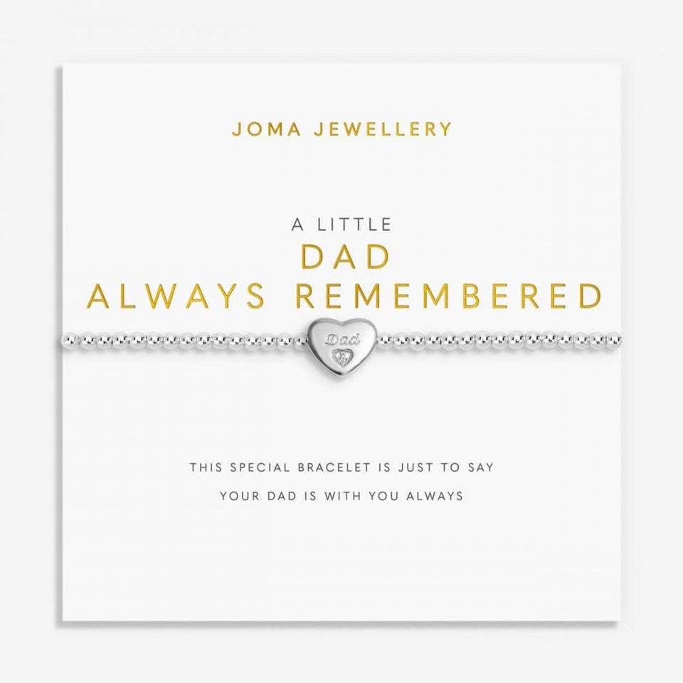 Joma Jewellery A Little Remembrance 'Dad' Bracelet