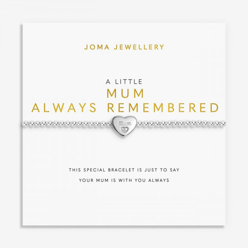 Joma Jewellery A Little Remembrance 'Mum' Bracelet