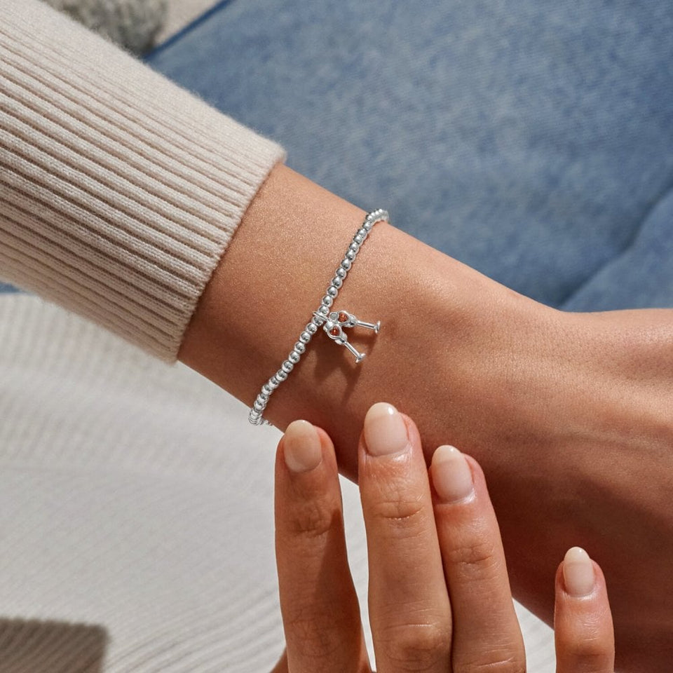 Joma Jewellery A Little 'Sip Sip Hooray its Your Birthday!' Bracelet