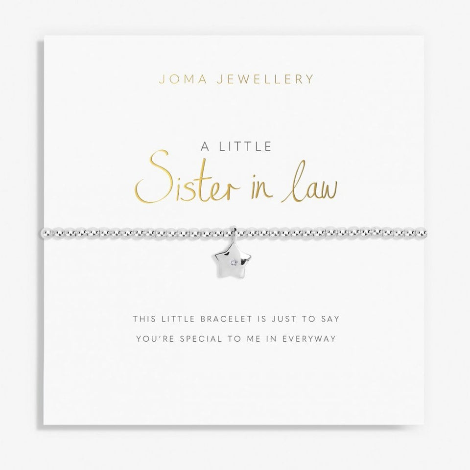 Joma Jewellery A Little 'Sister in Law' Bracelet