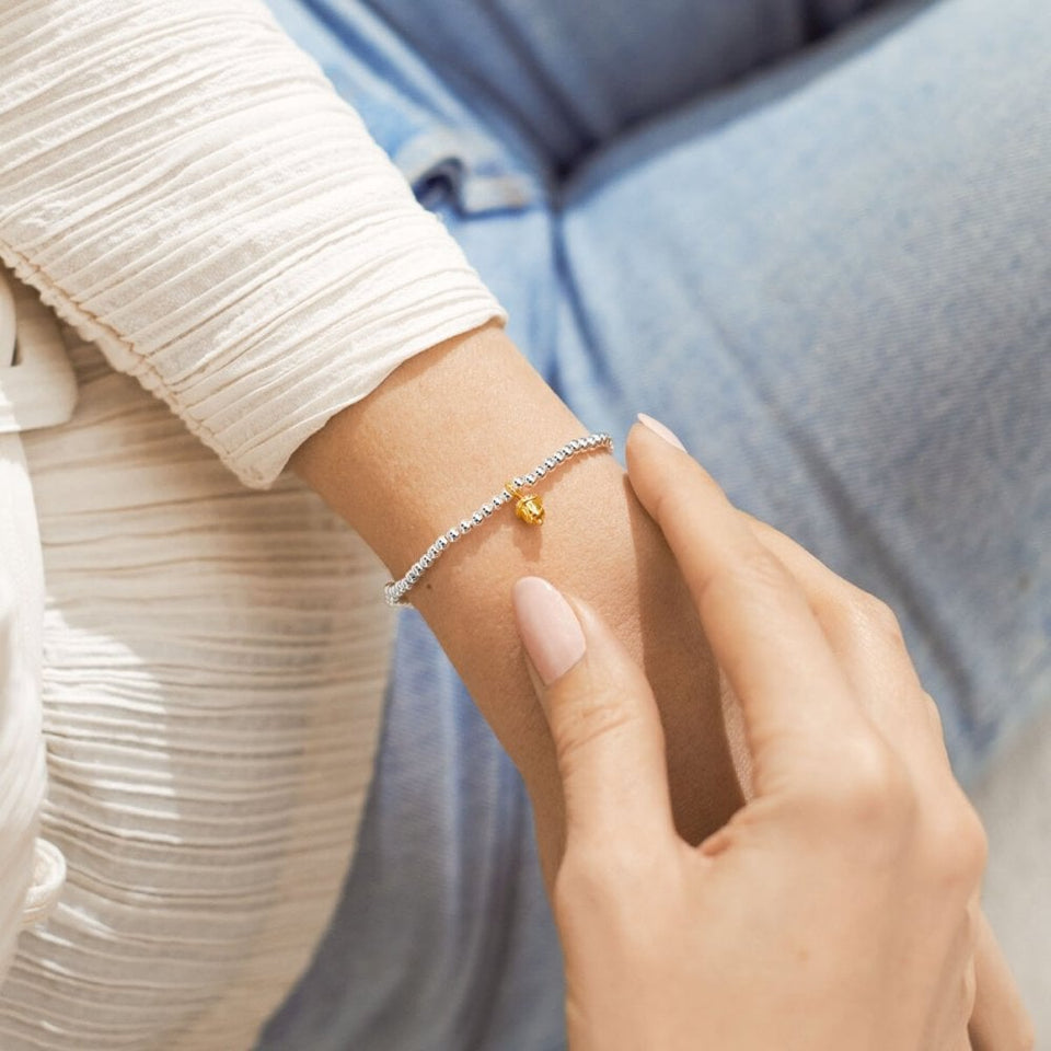 Joma Jewellery A Little 'Strength' Acorn Bracelet
