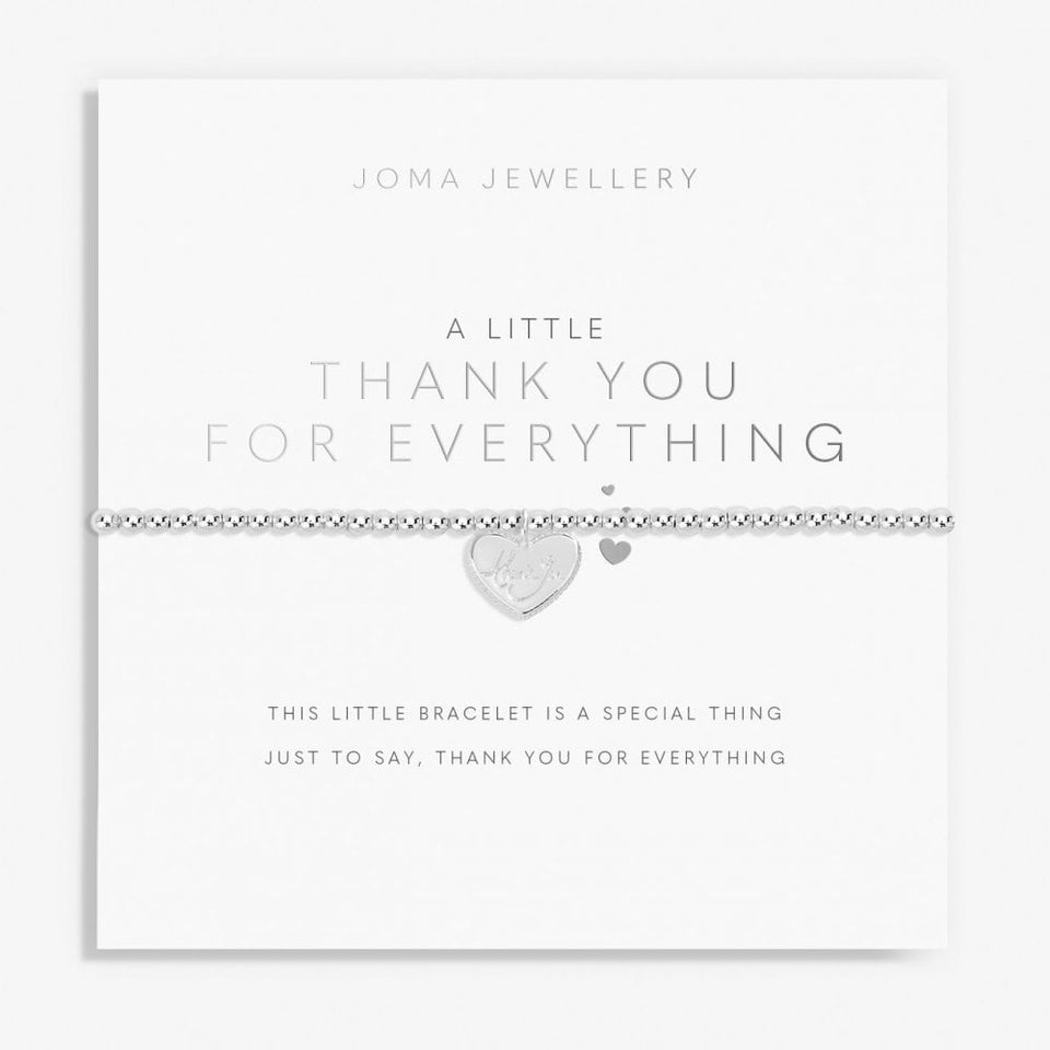 Joma Jewellery A Little 'Thank You For Everything' Bracelet