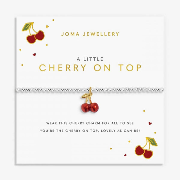Joma Jewellery A Little Vibes 'Cherry On Top' Bracelet