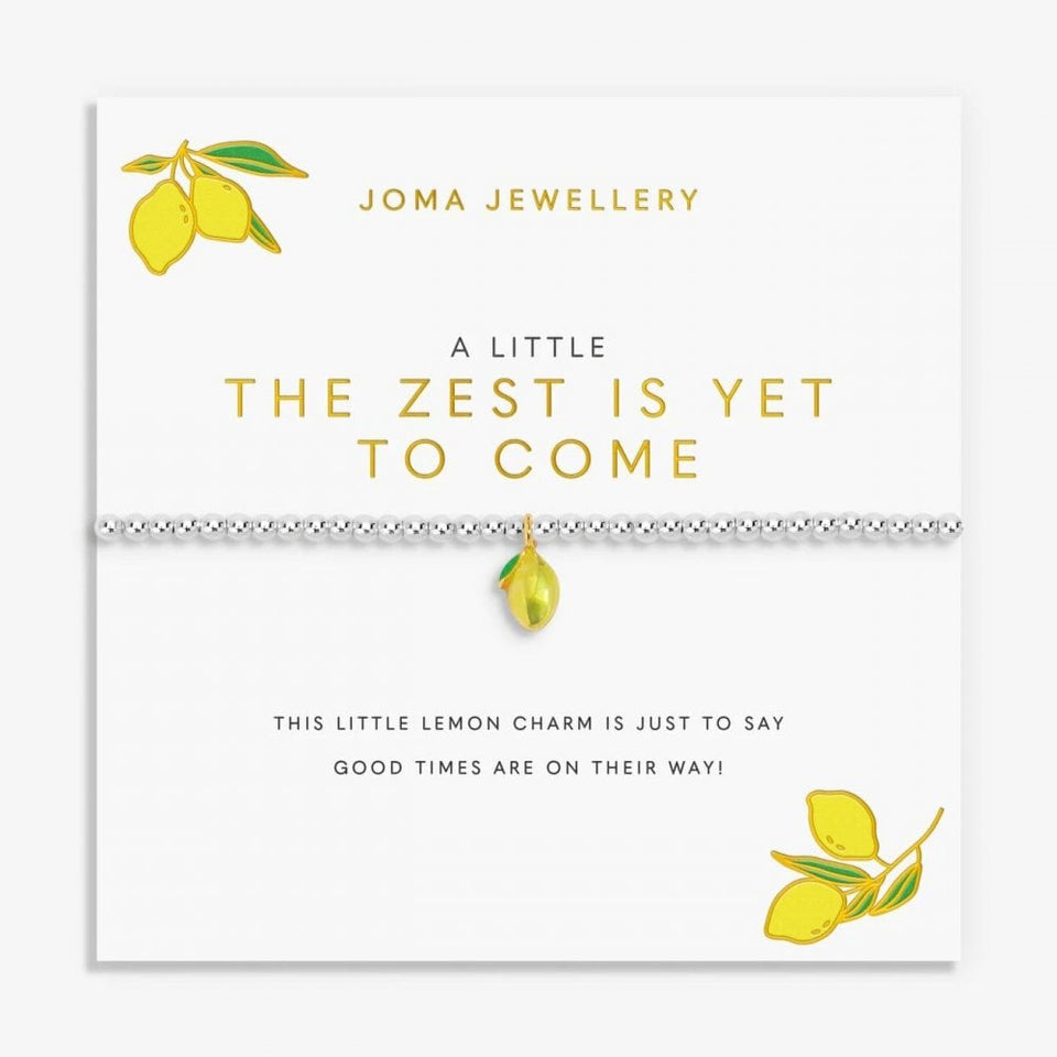 Joma Jewellery A Little Vibes 'The Zest Is Yet To Come' Bracelet