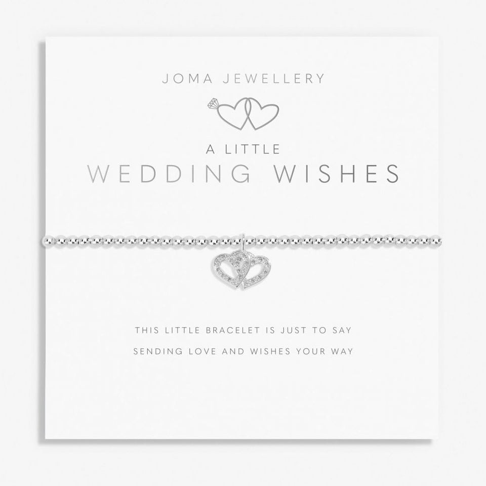 Joma Jewellery A Little 'Wedding Wishes' Bracelet