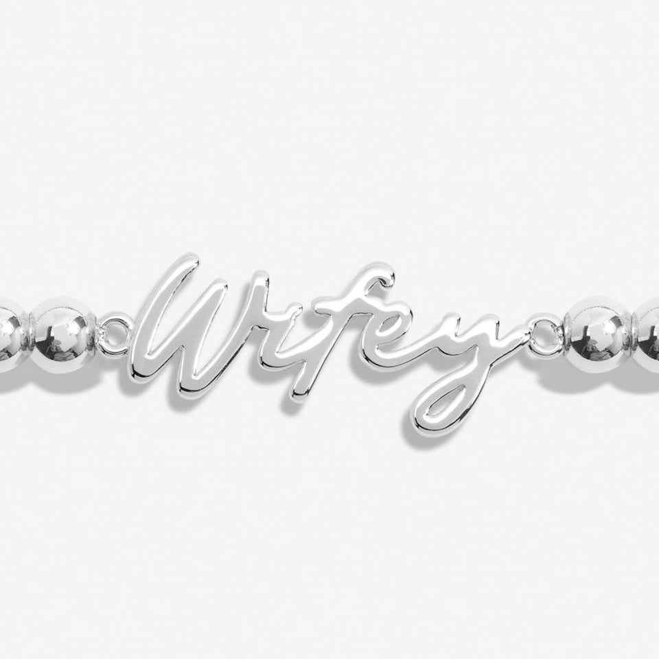 Joma Jewellery A Little 'Wifey For Lifey' Bracelet