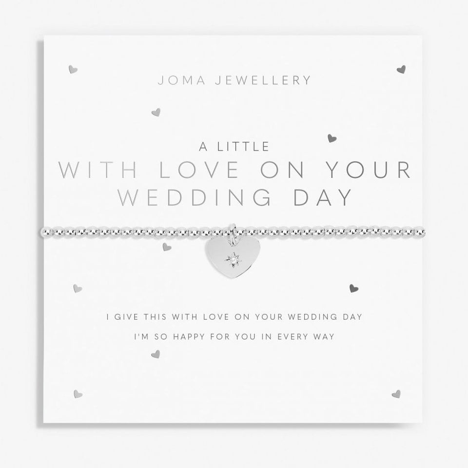 Joma Jewellery A Little 'With Love On Your Wedding Day'